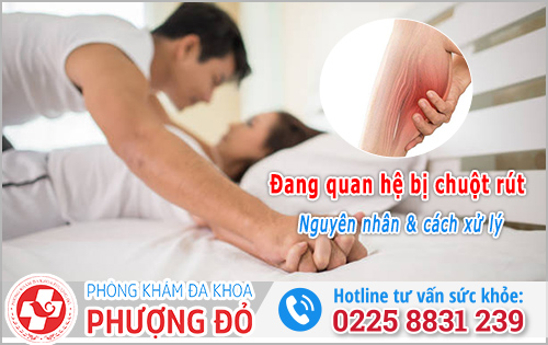 Đang quan hệ bị chuột rút ở nam giới: Nguyên nhân & cách xử lý an toàn