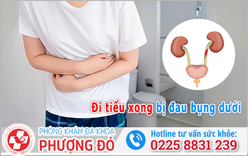 Đi tiểu xong bị đau bụng dưới: Nguyên nhân & cách xử lý