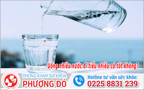 Khi uống nhiều nước đi tiểu nhiều có tốt không?