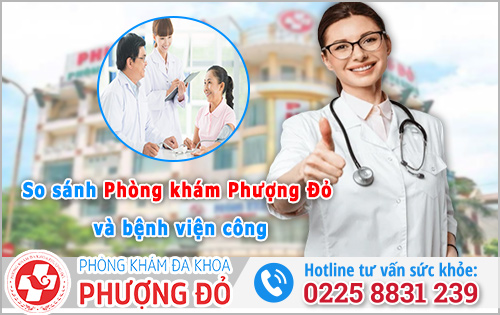 So sánh Phòng khám Phượng Đỏ và bệnh viện công: Nên khám nơi nào?