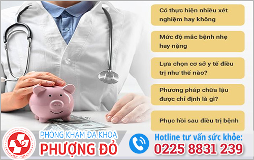 Chi phí điều trị bệnh lậu bằng phương pháp DHA