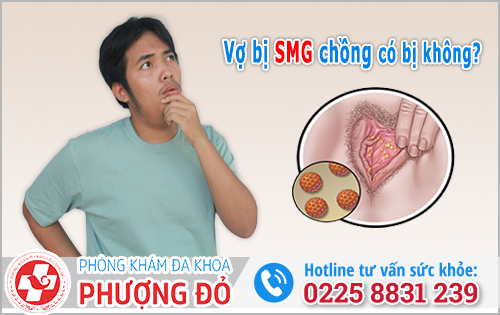 Vợ bị sùi mào gà chồng có bị không? 