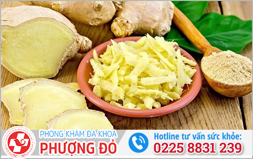 Chữa xuất tinh sớm bằng gừng tươi
