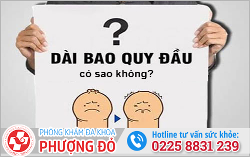 Dài bao quy đầu có ảnh hưởng gì không?