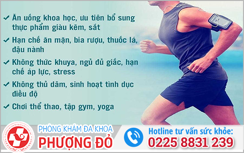 Biện pháp phòng ngừa bệnh yếu sinh lý