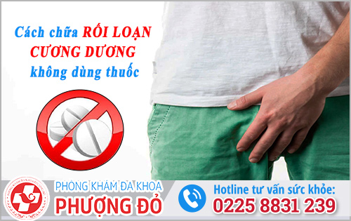 Cách chữa rối loạn cương dương không dùng thuốc