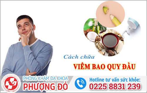 Cách chữa viêm bao quy đầu