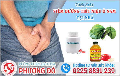 Cách chữa viêm đường tiết niệu ở nam tại nhà