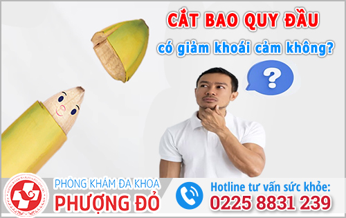 Cắt bao quy đầu có làm giảm khoái cảm không?