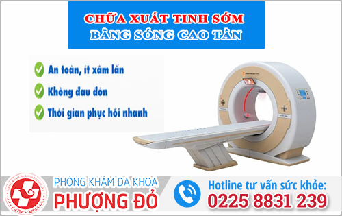 Chữa xuất tinh sớm bằng sóng cao tần là gì?