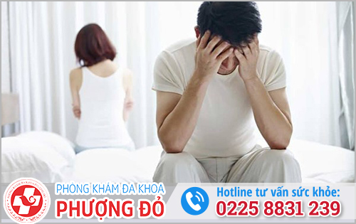 Hậu quả dương vật đang cương bị xìu