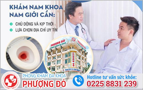 Điều trị tình trạng đau bụng dưới tiểu ra máu tại Phòng Khám Đa Khoa Phượng Đỏ