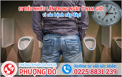 Đi tiểu nhiều lần trong ngày ở nam giới