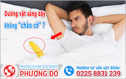 Dương vật không cương vào buổi sáng