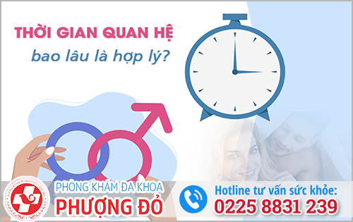 Quan hệ tình dục bao lâu là hợp lý?