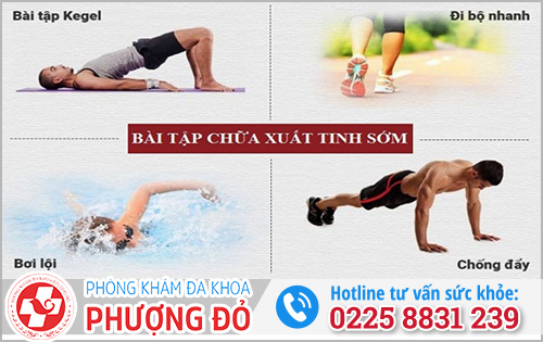 Bài tập hỗ trợ thuốc trị xuất tinh sớm