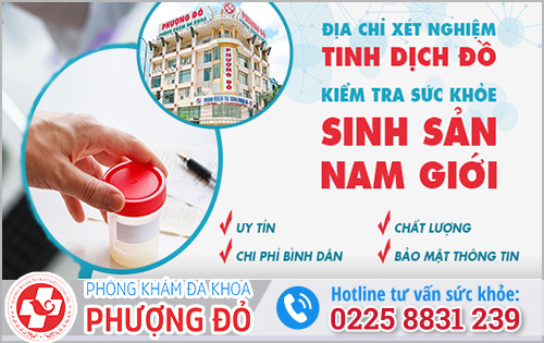 Xét nghiệm tinh dịch đồ ở đâu?