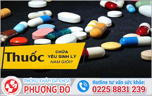 Chữa yếu sinh lý bằng thuốc