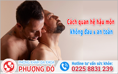 Cách quan hệ hậu môn không đau và an toàn