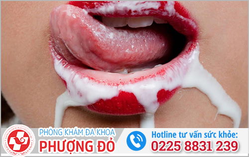 Nuốt tinh trùng có sao không?